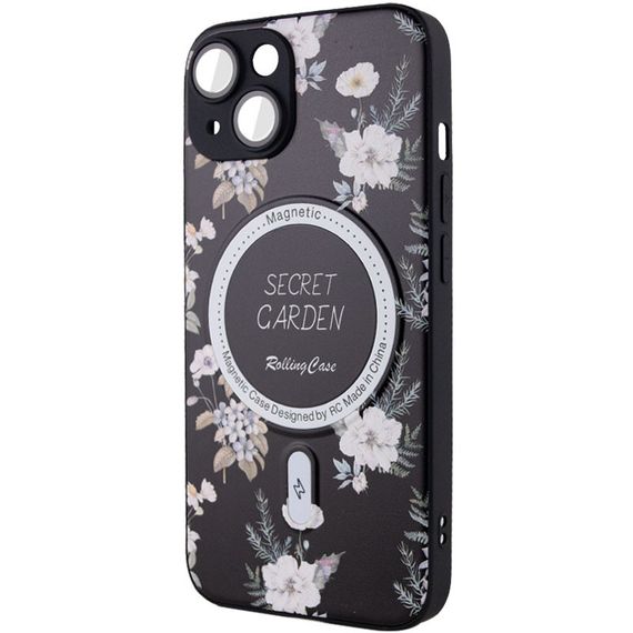 TPU+PC чохол Secret Garden with MagSafe для Apple iPhone 14 (6.1") | Зображення 3