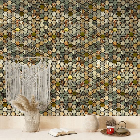 Самоклеюча алюмінієва плитка 300х300х3мм SW-00001934 | Зображення 6