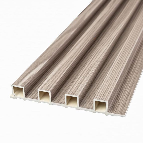 Рейка декоративна WPC стінова 3000х160х23мм Сірий горіх SW-00001856