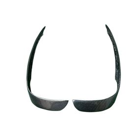 Накладки на передній бампер (для GLA45 AMG 2013-2016, Карбон) для Mercedes GLA X156 рр