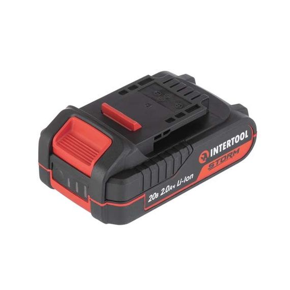 Акумулятор 20 В, Li-ion, 2.0 Аг INTERTOOL WT-0340