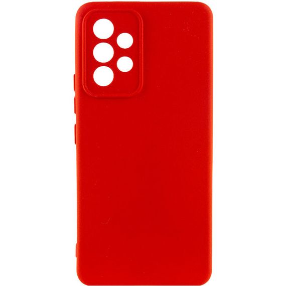 Чохол Silicone Cover Lakshmi Full Camera (AAA) для Samsung Galaxy A73 5G, Червоний