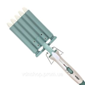 Плойка для волос пять волн с регулятором температуры фарфоровая VGR V-597