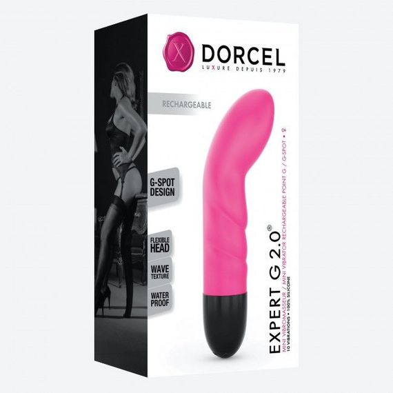 Вібратор Dorcel Expert G 2.0 Magenta для точки G, що перезаряджається | Зображення 2