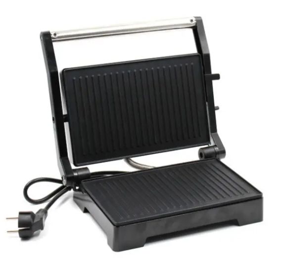 Гриль контактний Domotec MS 7708, притискний гриль | Зображення 2