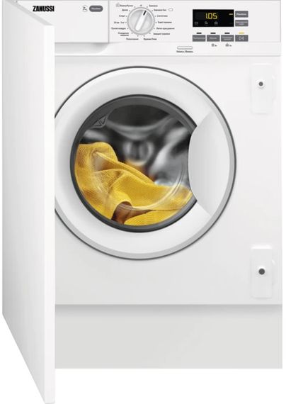 Стир. машина встр. Zanussi ZWI712UDWAU, 7кг, 1200, A+++, Дисплей, Белый (ZWI712UDWAU)
