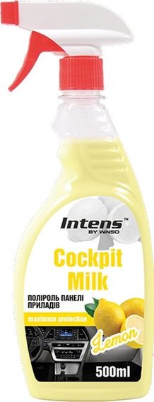 COCKPIT MILK INTENSE Lemon поліроль - молочко для панелі приладів 500 мл 810750