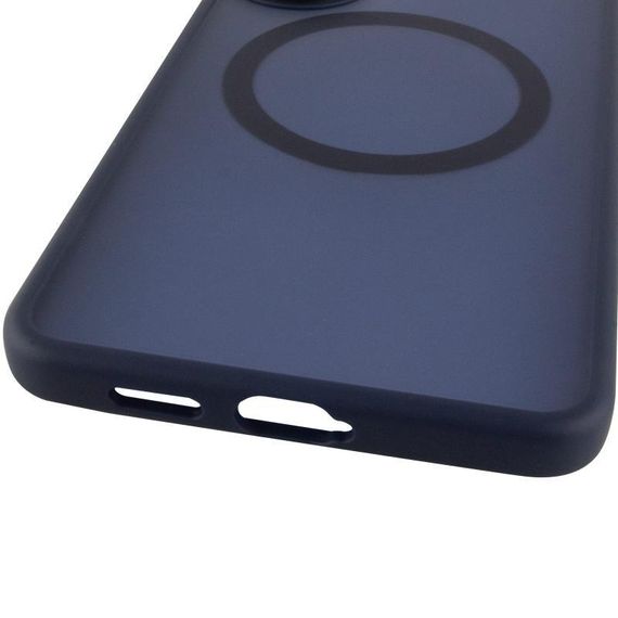 Чохол Ummi Colorful with MagSafe для Samsung Galaxy S25 Edge Синій / Navy Blue | Зображення 4