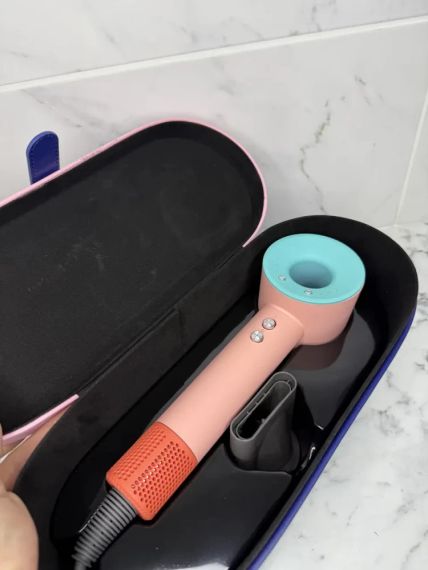 Super Hair Dryer фен с кейсом 1 насадка керамик Бірюзовий | Зображення 6