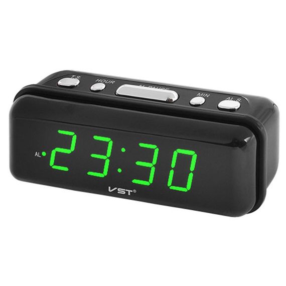 Оригінальний настільний годинник VST-738-4, Настільний годинник з яскравими цифрами ZB-68 | Зображення 4