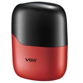 Електробритва роторна акумуляторна VGR V-345 Чорна з червоним