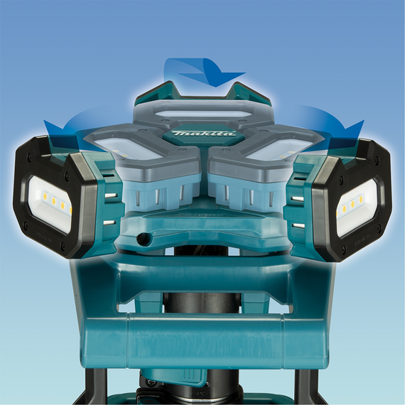 Прожектор светодиодный аккумуляторный Makita DML814 (3000 лм, LXT, без аккумулятора и зарядного устройства) | Зображення 4