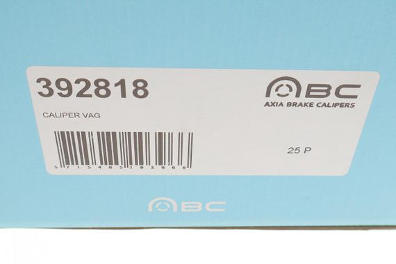 Суппорт тормозной передний  L VW T4 90-03 d=57mm  ATE  392818 | Зображення 2