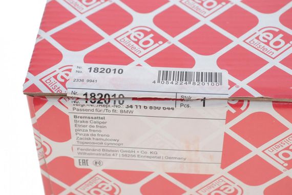 Суппорт тормозной передний  R BMW 1 F20 F21 11- d=54mm B37 B38 B47 N13 N47 182010 | Зображення 3
