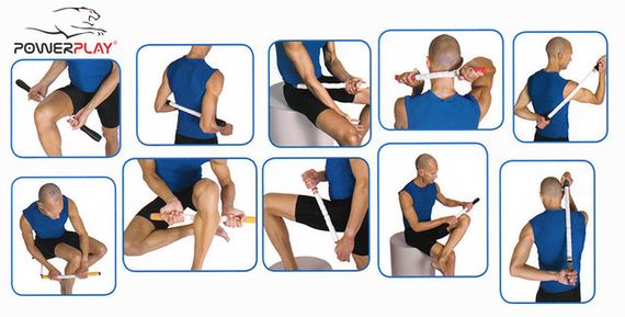 Масажер PowerPlay Massage Bar 4024 Жовтий | Зображення 4