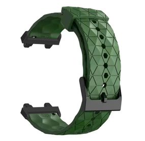 Ремінець Primolux Dimond силіконовий для годинника Xiaomi Amazfit T-Rex 2 (A2169 / A2170) - Army Green