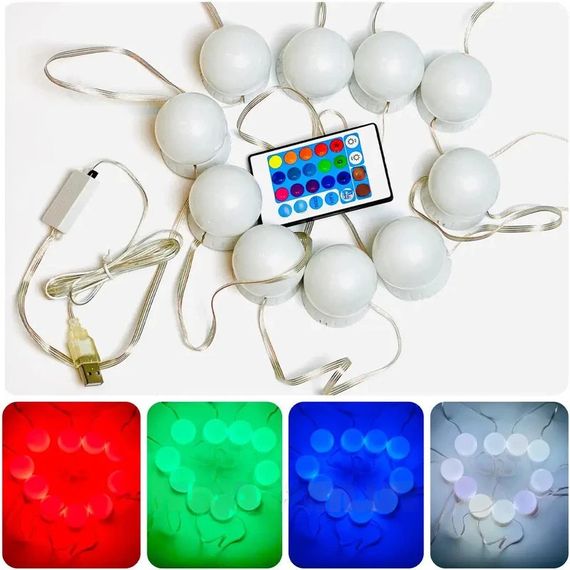 Світлодіодне LED підсвічування USB з пультом RGB XPRO 2 метри (23456099101_278) | Зображення 1