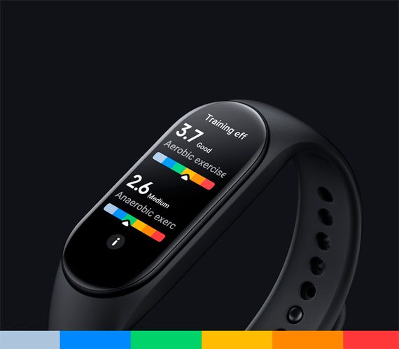 Фитнес браслет Mi Smart Band 7 Black | Зображення 1