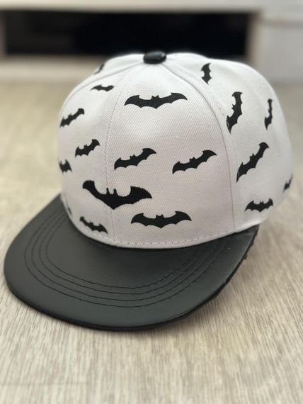 Кепка детская (Snapback) снепбек Чорно-білий Бетмен Batman 50-54р (2238) | Зображення 3