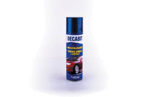 Очиститель смолы битума Decabit 250мл спрей ATAS