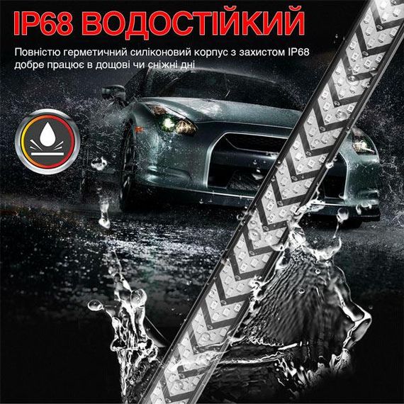 LED V стрічка 12-24 В 120х2,5 см стопи, повороти | Зображення 4