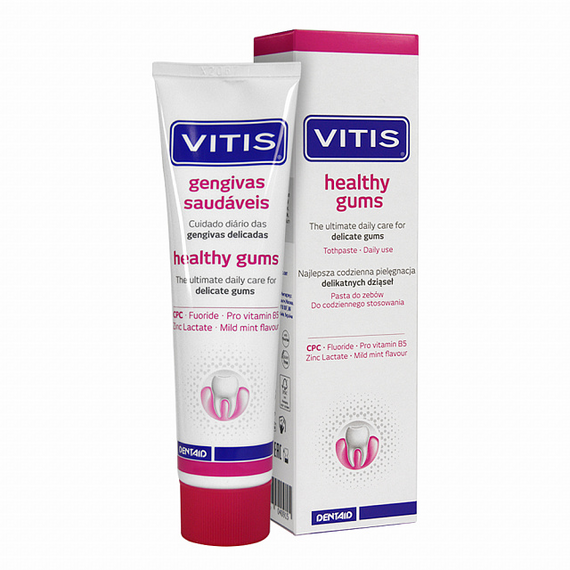 Зубна паста VITIS HEALTHY GUMS (GINGIVAL), 100 мл (DENTAID)