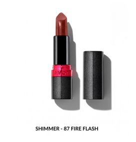Зволожувальна мерехтлива губна помада Avon "Ультра" 87 Вогняний спалах  (87 Fire Flash) 3,6г