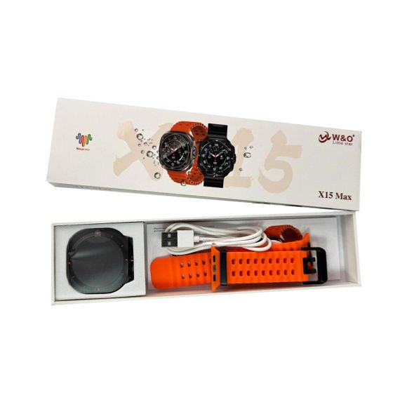 Смартгодинник W&O X15 Max Amoled+IP67 Orange | Зображення 6