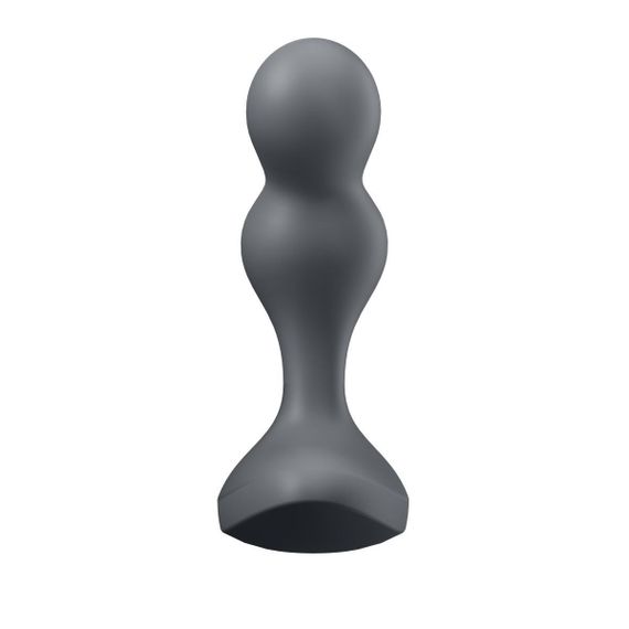 Віброанальна смарт-пробка Satisfyer Connect Deep Diver сірий Sex Aura | Зображення 4