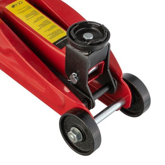 Домкрат гідравлічний підкатний 2 т, висота підйому 135-345 мм, в кейсі INTERTOOL GT0103 | Зображення 3