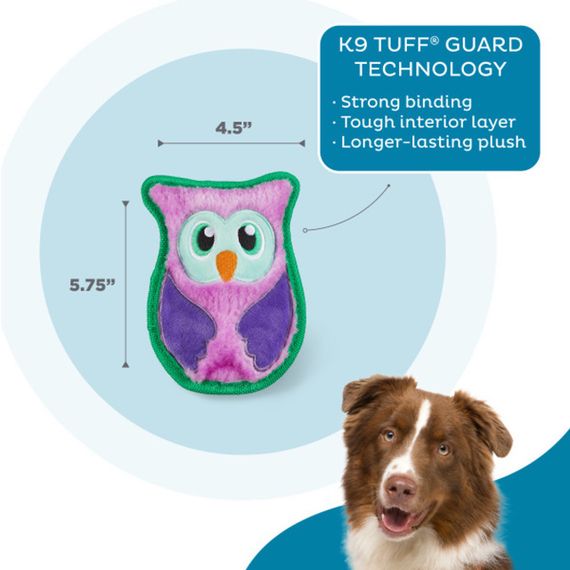 Іграшка для собак Outward Hound Durablez Owl, 14.5 см | Зображення 3