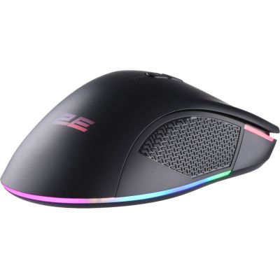 Мышка 2E Gaming MG350 Wireless/USB RGB Black (2E-MG350UB-WL) (2E-MG350UB-WL) | Зображення 1