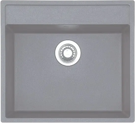 Кухонна мийка Fabiano Quadro 56x51 Titanium 8221.301.0211