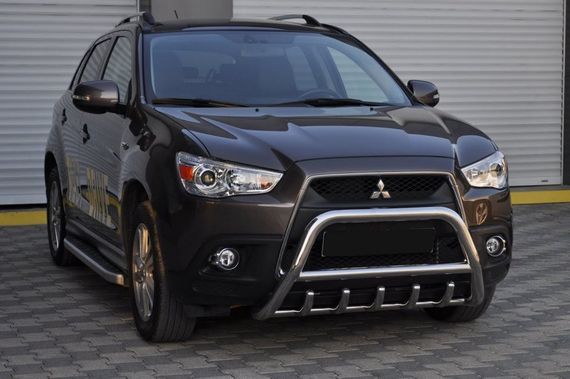 Кенгурятник WT003 (нерж.) для Mitsubishi ASX 2010-2023 гг