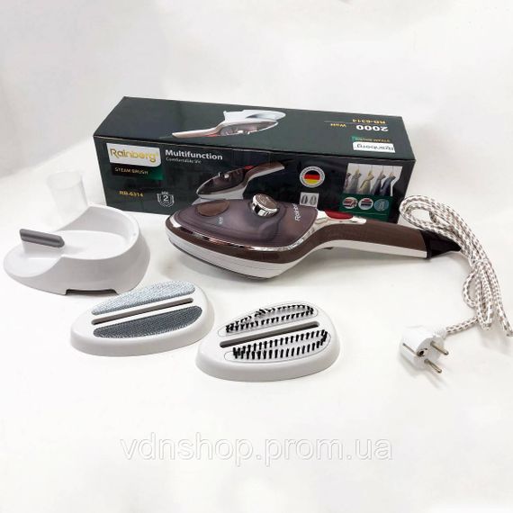 Праска-відпарювач для тканин, Ручний відпарювач ручний для дому парогенератор прасування ZR-27 | Зображення 8