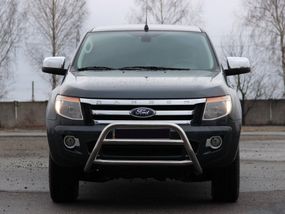 Передній захист WT022 (нерж.) для Ford Ranger 2011-2024 рр