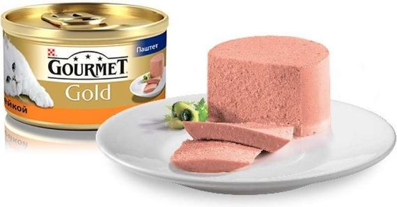 Вологий корм Gourmet Gold для дорослих котів з індичкою 48х85г | Зображення 1