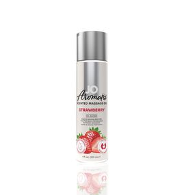 Масажна олія System JO Aromatix - Massage Oil - Strawberry 120 мл