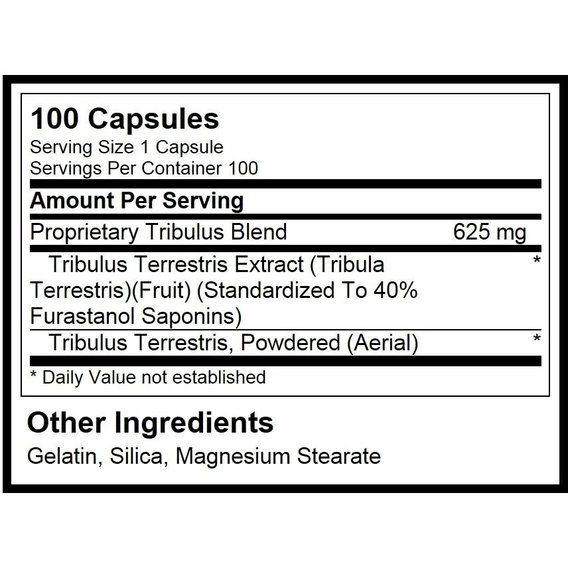 Трибулус Optimum Nutrition Tribulus 625 100 Caps | Зображення 1