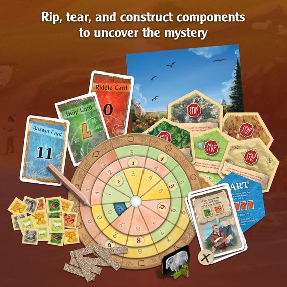 Настольная игра EXIT: Adventures on Catan (на английском) | Зображення 1
