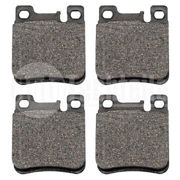 Колодки тормозные задние Mercedes Benz W140 W210 W202 W203, AutoTechteile, 100 4205, 002 420 05 20