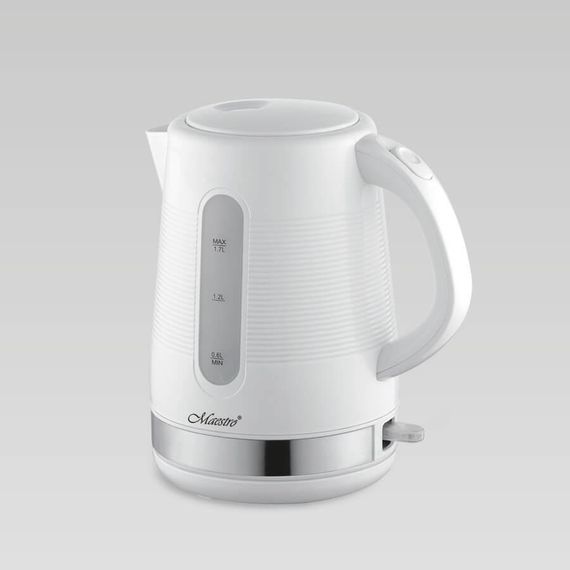 Електрочайник Maestro MR-035-WHITE, 1.7 л, 2200 Вт