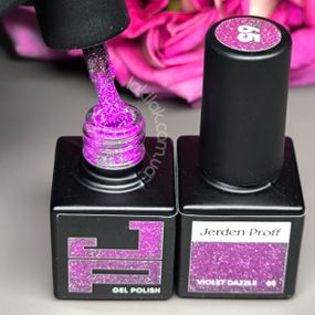 Світловідбивний гель-лак Jerden Proff №65 (бузково-рожевий) 5 мл