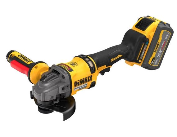 Шліфмашина кутова-болгарка DeWalt акумуляторна безщіткова з АКБ та ЗП DCG418SHDX2 | Зображення 4