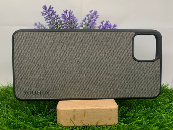 Чохол Google Pixel 4XL тканина темно-сірий