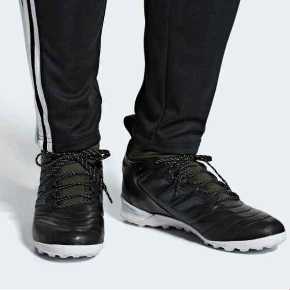 Футбольная обувь adidas Copa Mid Turf GTX BB7430 (черные, кожа, мембрана, высокие, сороконожки, бренд адидас) | Зображення 1