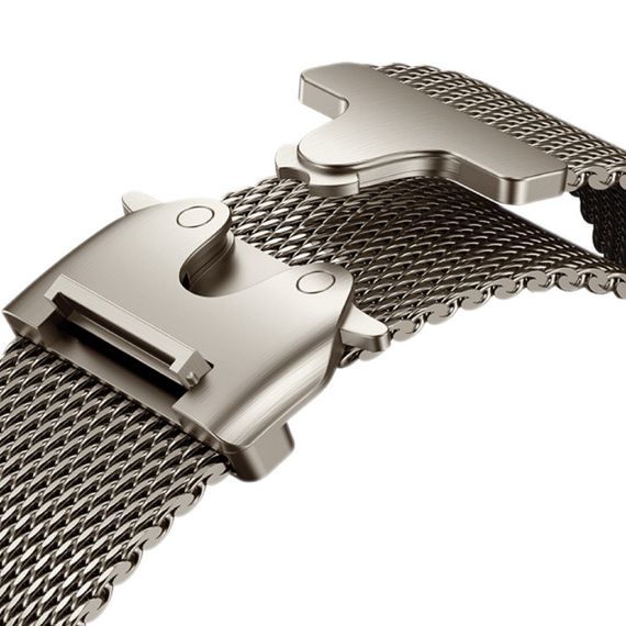 Ремінець Milanese Loop New Design для Apple Watch 42(ser.1-3)/44/45/46/49mm Titanium | Зображення 5
