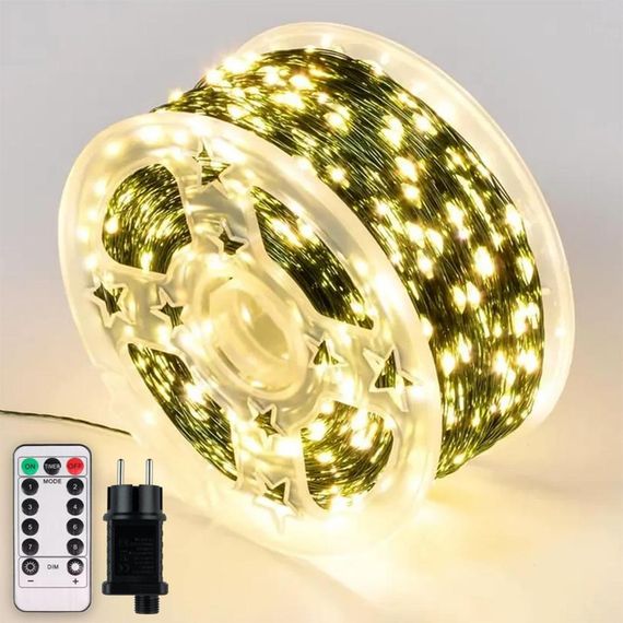 Гірлянда РОСА тепла біла з пультом XPRO 100M 1000L (46862-91012_419) | Зображення 2