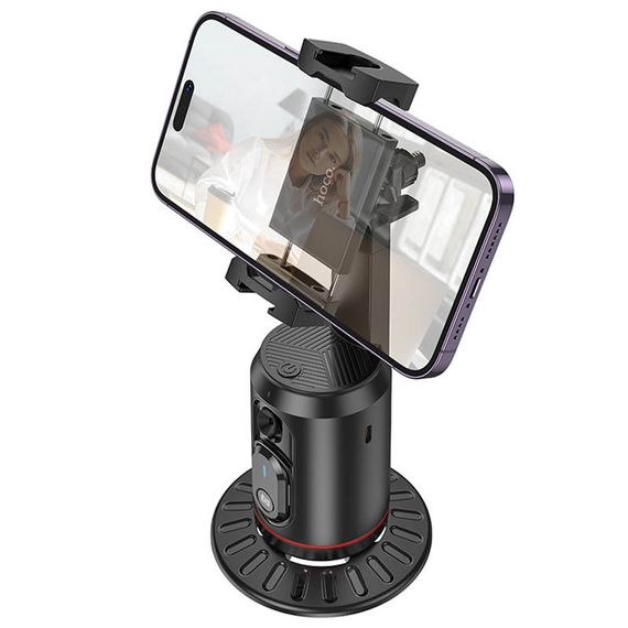 Підставка з трекером руху Hoco K23 Lotus smart PTZ Black | Зображення 2