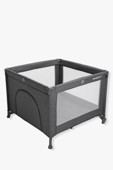 Манеж дитячий квадратний VELANO Cubo, dark grey (0-4 роки) | Зображення 3